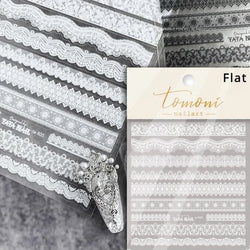 Charming Geometric Black Khaki Brown Grid Houndstooth Snowflake Flat Chic  Adhesive Nail Art Decoration Stickers Manicure Decals (Online Order Only)