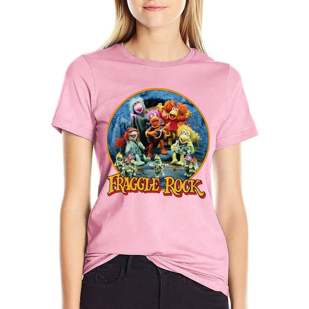 Fraggle Rock Women's T-Shirt - Circle Logo (ONLINE ORDER ONLY)