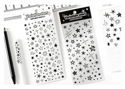 1Pc New Cute Star Resin Stickers Idol Card Deco Scrapbook DIY Material Girls Nails Decoration Stationery Stickers (ONLINE ORDER ONLY)