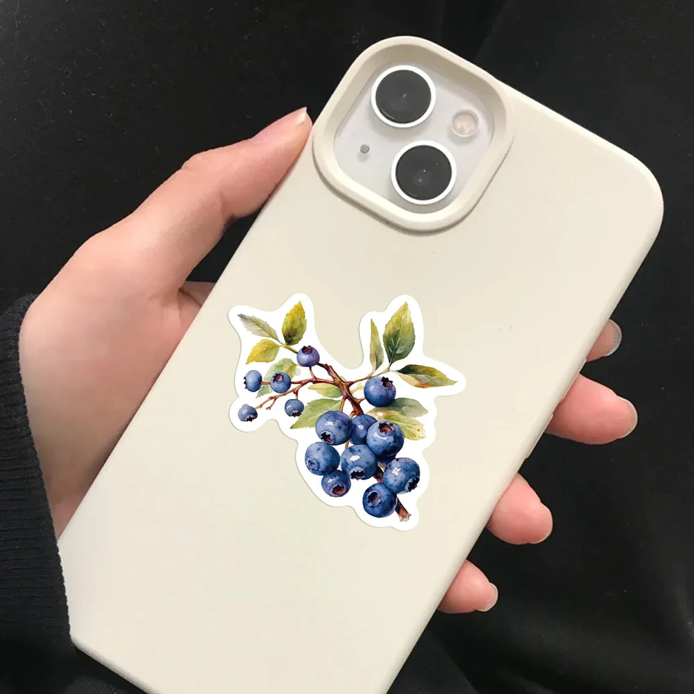 50pcs Waterproof Graffiti Cute Cartoon Autumn Animals Foods Stickers For Laptop Water Bottle Luggage Notebook Vinyl Decals﻿ (ONLINE ORDER ONLY)
