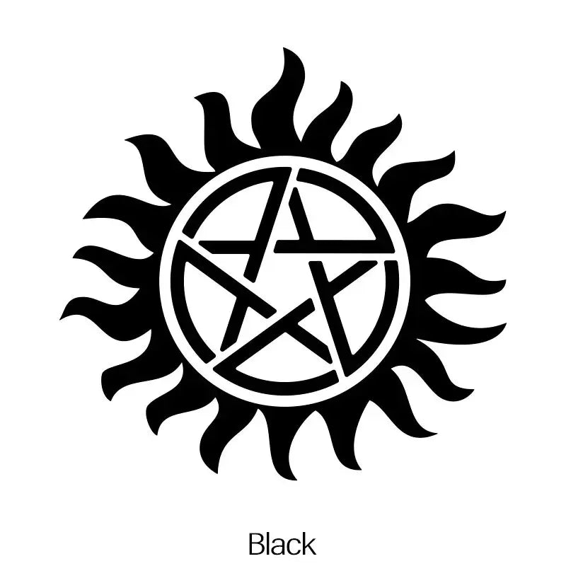 Pentacle  Creative Stickers，Elevate Your Car's Look with a  Creative Stickers！For Car Door And Window Decoration Stickers (ONLINE ORDER ONLY)