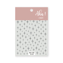1pc Cute White Cloud Nail Stickers Ultra Thin Nail Art Stickers Self Adhesive Decals Star Moon/Flower/Clouds Kawaii Nail Decals (Online Order Only)