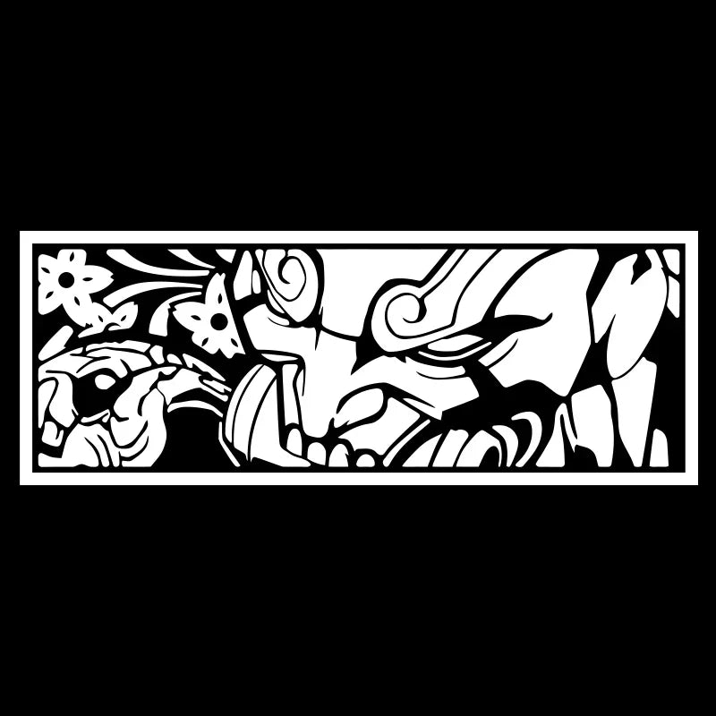 Japan Anime Sticker For Car Stickers Demon PVC Vinyl Decal Automobile Modification Window Bumper Decoration External Accessories (ONLINE ORDER ONLY)