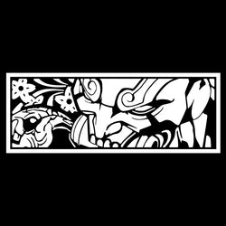 Japan Anime Sticker For Car Stickers Demon PVC Vinyl Decal Automobile Modification Window Bumper Decoration External Accessories (ONLINE ORDER ONLY)