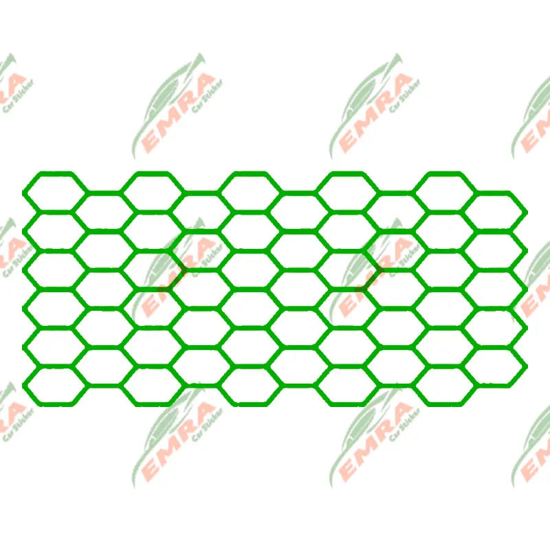 Honeycomb JDM Car Sticker External Accessories Sports Competition Style Decorative Die Cutting PVC Vinyl Decals Fits For Any Car (ONLINE ORDER ONLY)