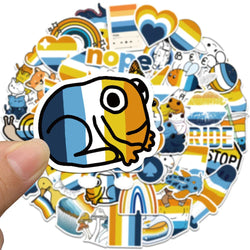 10/30/52PCS Aroace Pride LGBTQ Sticker Packs (ONLINE ORDER ONLY)
