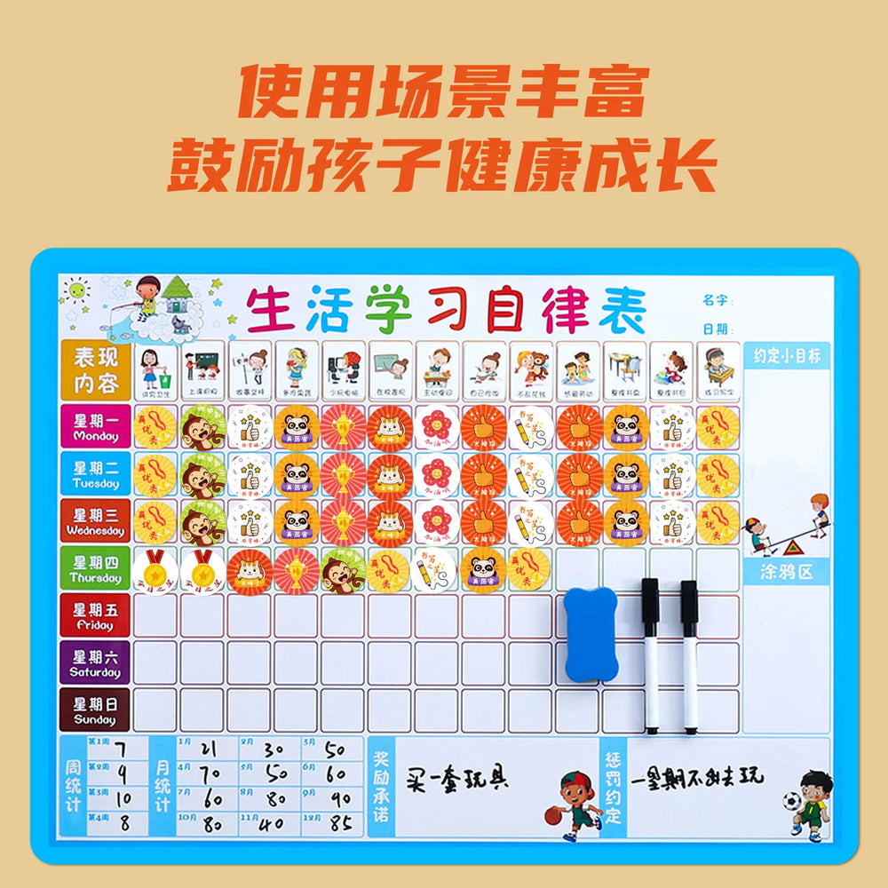100-500PCS Reward Stickers for Teachers for Kids Motivational Stickers School Teacher Suppliy for Classroom, Training Sticker (ONLINE ORDER ONLY)
