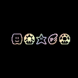 Diverting Cartoon Pixel Sticker for Car Window Anime Notebook Sticker Decoration External Accessories Waterproof PVC Vinyl Decal (ONLINE ORDER ONLY)