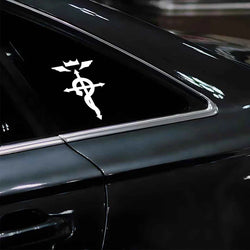 Alchemy Ed’s Coat Symbol Sticker,creative&Unique decal for cartoon fans,high quality sticker for cars trucks motorcycles &laptop (ONLINE ORDER ONLY)