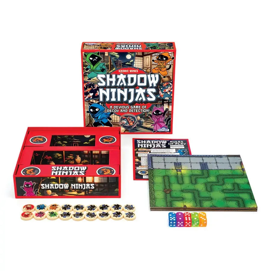 Shadow Ninjas - A Devious Game of Decoy & Deception - Outset (ONLINE ORDER ONLY)