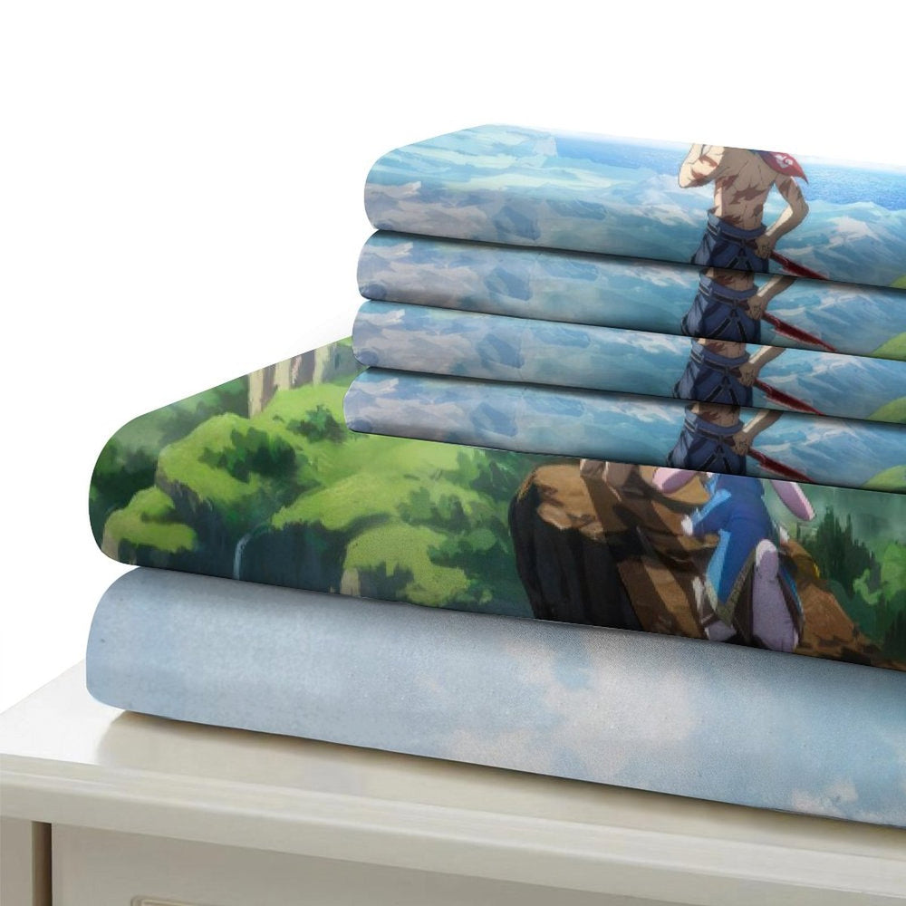 Shangri-La Frontier Bedding Set Pattern Quilt Cover Without Filler (Online Order Only)