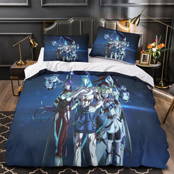 Shangri-La Frontier Bedding Set Pattern Quilt Cover Without Filler (Online Order Only)