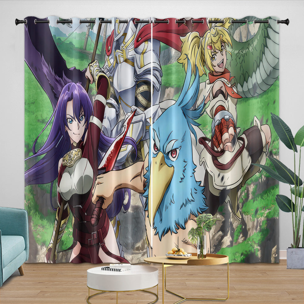 Shangri-La Frontier Curtains Blackout Window Drapes Room Decoration (Online Order Only)
