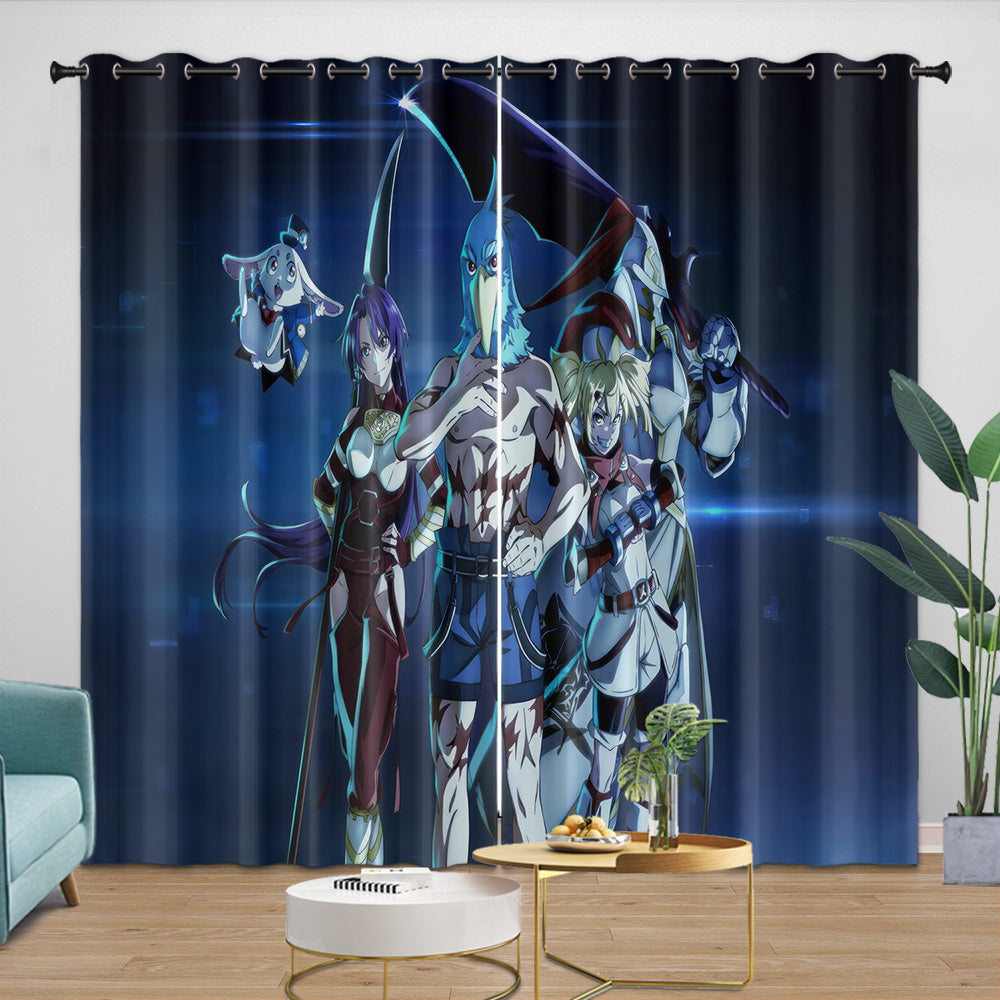 Shangri-La Frontier Curtains Blackout Window Drapes Room Decoration (Online Order Only)