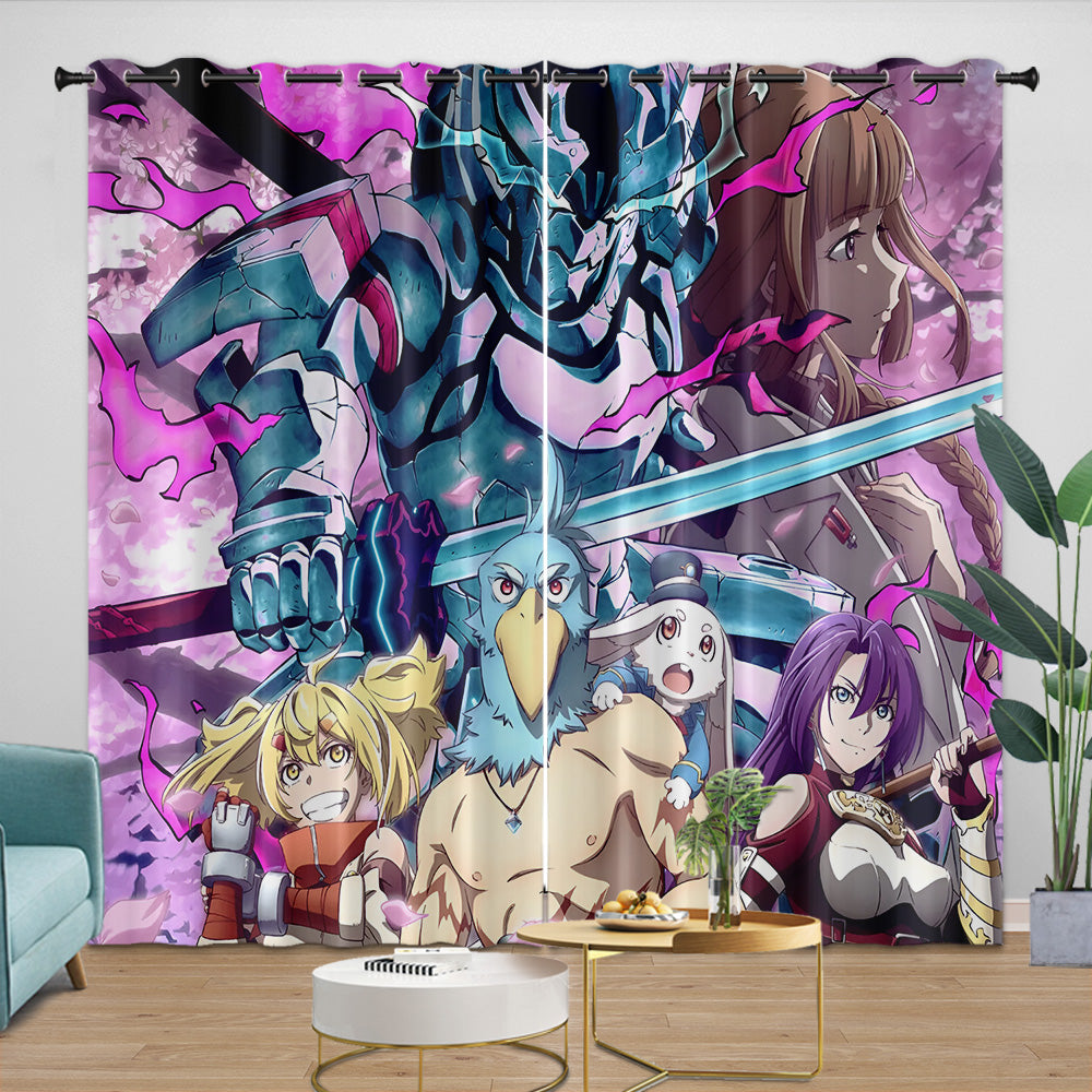 Shangri-La Frontier Curtains Blackout Window Drapes Room Decoration (Online Order Only)