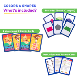 .2D & 3D Shapes & Colors Card Pack (Online Order Only)