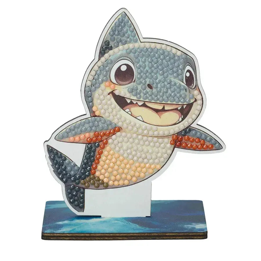 Shark "Misunderstood" Crystal Art Buddies Kit Craft Buddy (ONLINE ORDER ONLY)