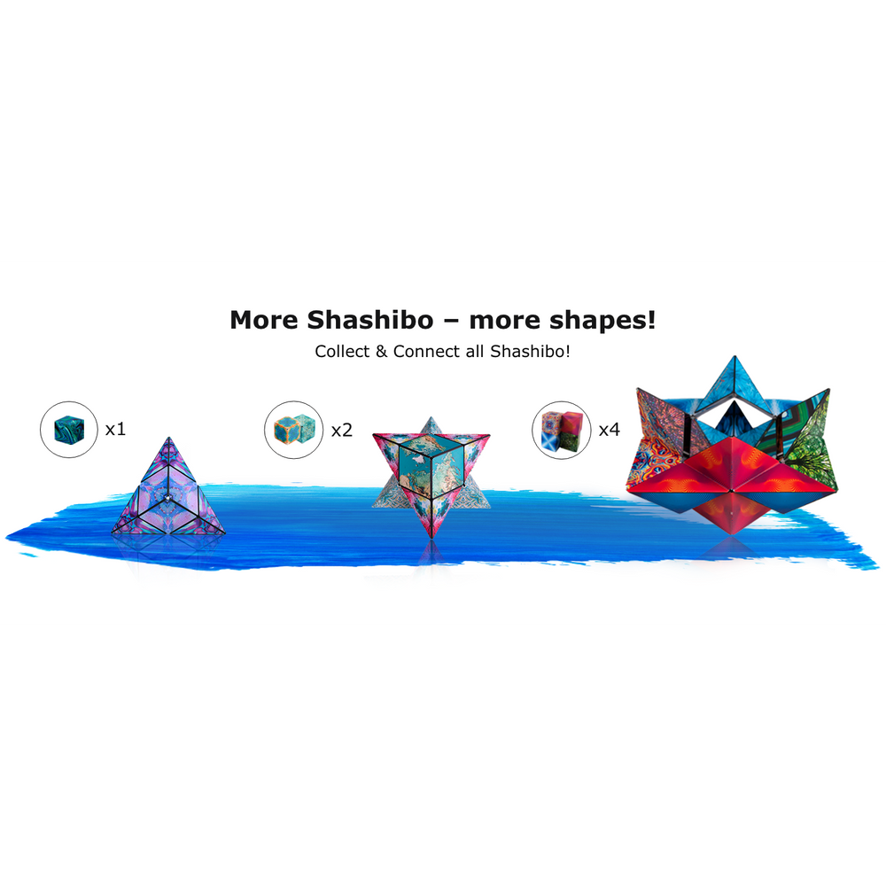 Shashibo Brain Teaser Puzzle Box Fidget Toy (ONLINE ORDER ONLY)