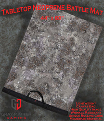 Shattered City - Neoprene Battle Mat with Bag