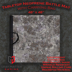 Shattered City - Neoprene Battle Mat with Bag (ONLINE ORDER ONLY)