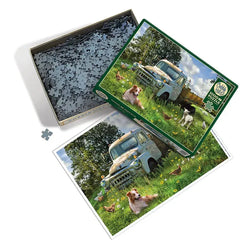 Sheep Field 1000 Piece Jigsaw Puzzle Cobble Hill (ONLINE ORDER ONLY)