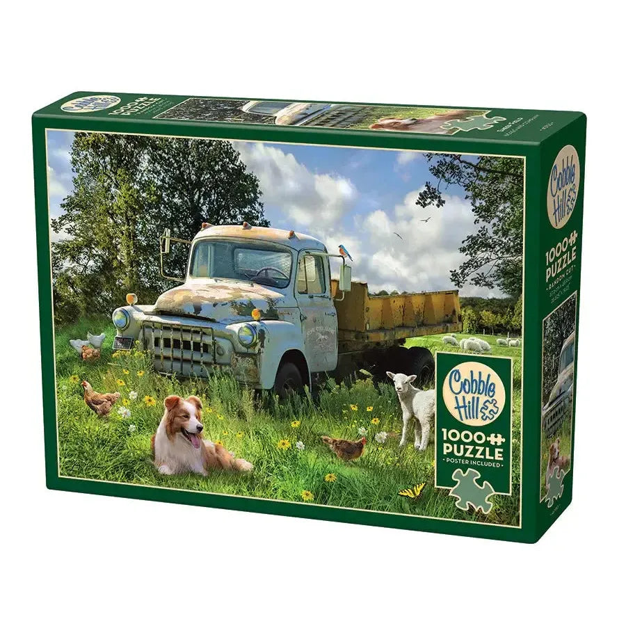 Sheep Field 1000 Piece Jigsaw Puzzle Cobble Hill (ONLINE ORDER ONLY)