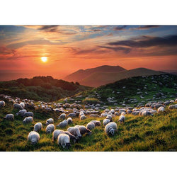 Sheep & Volcanoes 1000 Piece Jigsaw Puzzle Heye (ONLINE ORDER ONLY)