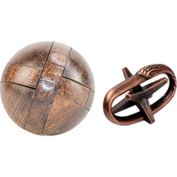 Shotput & Discus Brainteaser Puzzle True Genius (ONLINE ORDER ONLY)
