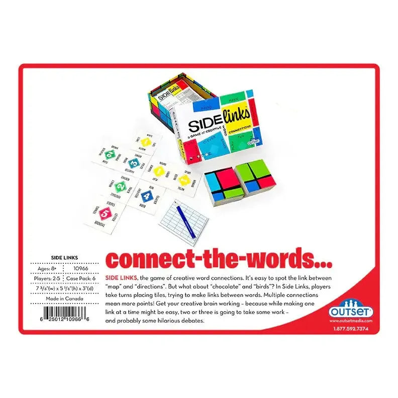 Side Links - A Game of Creative Word Connections - Outset (ONLINE ORDER ONLY)