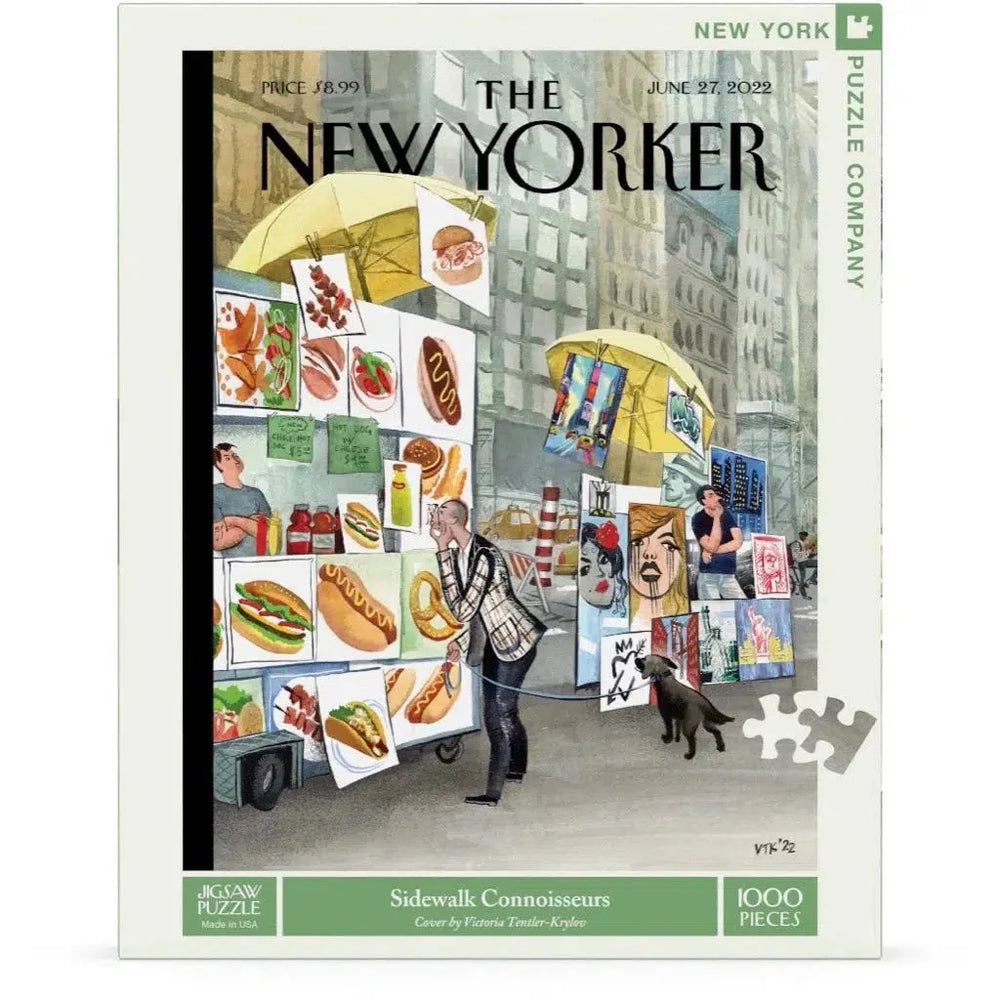 Sidewalk Connoisseurs 1000 Piece Jigsaw Puzzle NYPC (ONLINE ORDER ONLY)