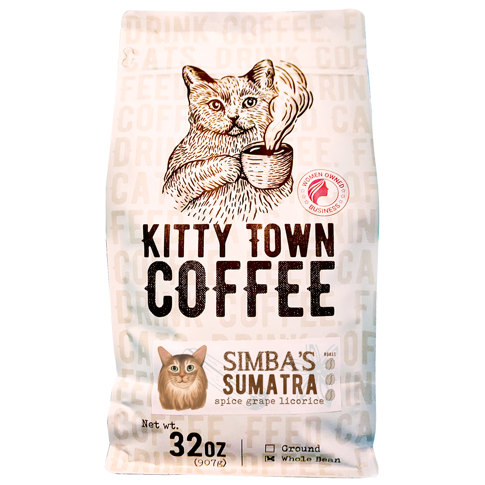 Simba's Sumatra: Dark Roast from Indonesia (ONLINE ORDER ONLY)
