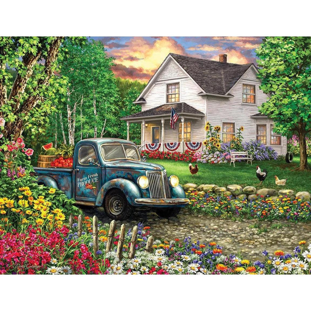 Simpler Times 500 Piece Jigsaw Puzzle Springbok (ONLINE ORDER ONLY)