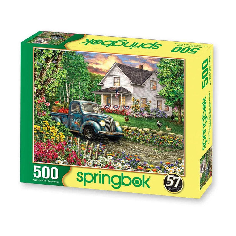 Simpler Times 500 Piece Jigsaw Puzzle Springbok (ONLINE ORDER ONLY)