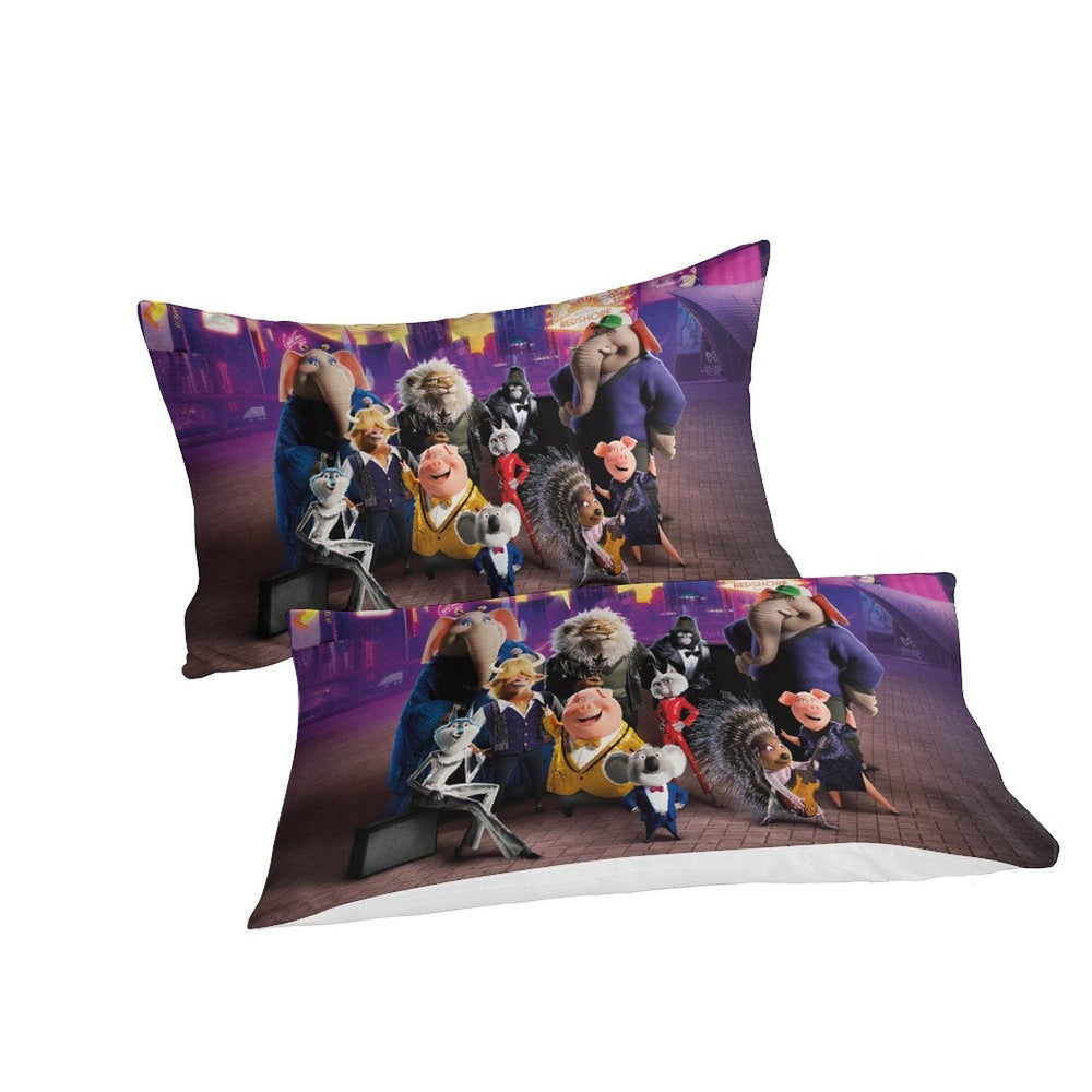 Sing 2 Bedding Set Printing Pattern Quilt Cover (Online Order Only)