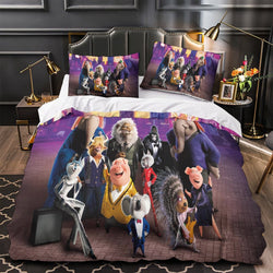 Sing 2 Bedding Set Printing Pattern Quilt Cover (Online Order Only)