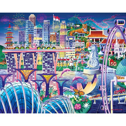 Singapore 210 Piece Jigsaw Puzzle Boardwalk (ONLINE ORDER ONLY)