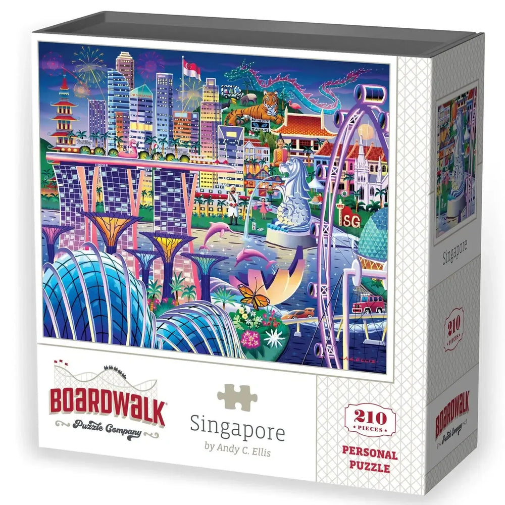 Singapore 210 Piece Jigsaw Puzzle Boardwalk (ONLINE ORDER ONLY)