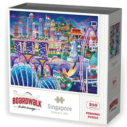Singapore 210 Piece Jigsaw Puzzle Boardwalk (ONLINE ORDER ONLY)