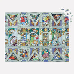 Sistine Chapel Ceiling Meowsterpiece 2000 Piece Jigsaw Puzzle Galison (ONLINE ORDER ONLY)
