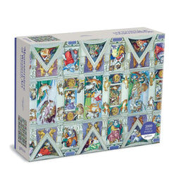 Sistine Chapel Ceiling Meowsterpiece 2000 Piece Jigsaw Puzzle Galison (ONLINE ORDER ONLY)