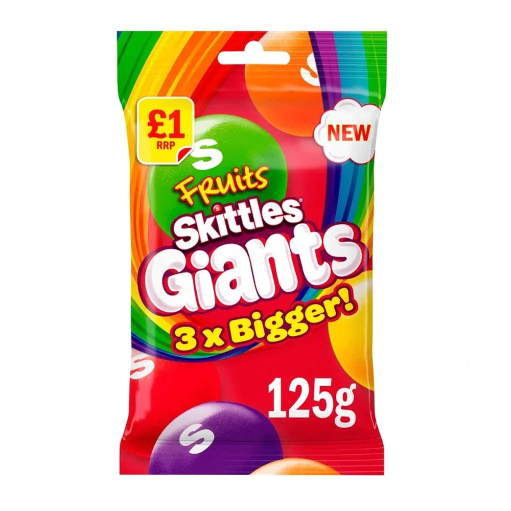 Skittles Giants (100g) (UK) (ONLINE ORDER ONLY)