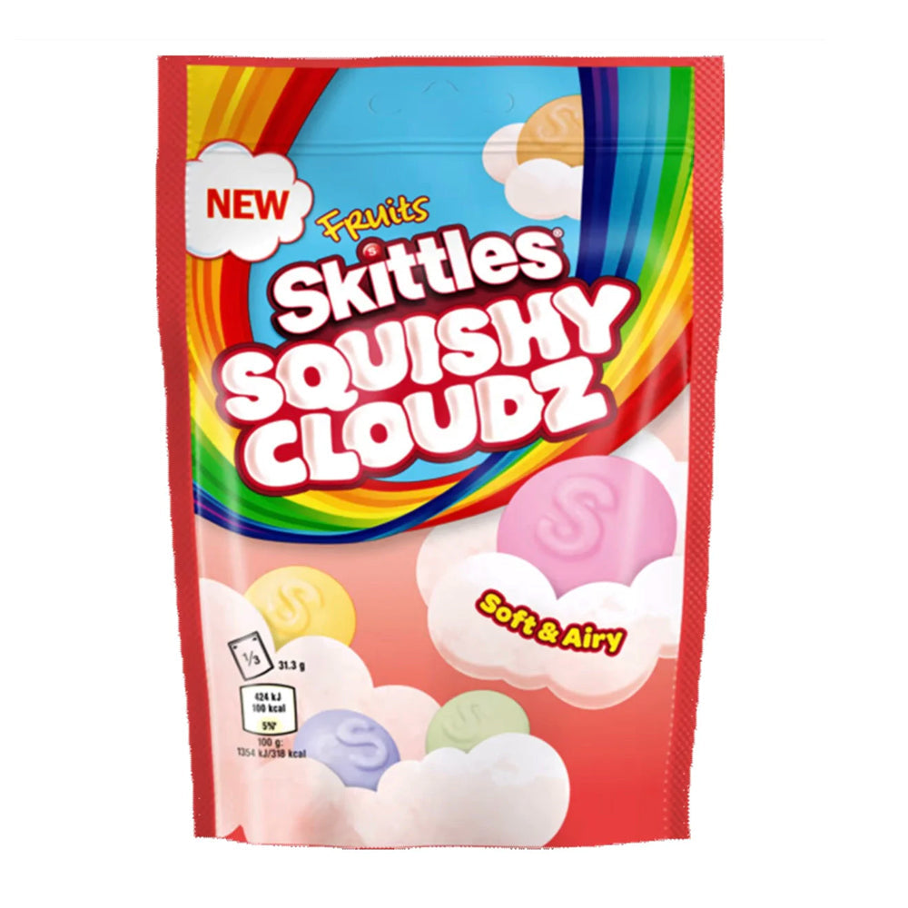 Skittles Squishy Cloudz (70g) (UK) (ONLINE ORDER ONLY)