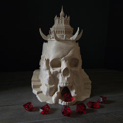 Skull King Large DND Dice Tower (ONLINE ORDER ONLY)