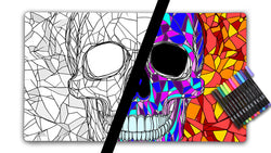 Skull | Color Your Own Playmat Set (ONLINE ORDER ONLY)