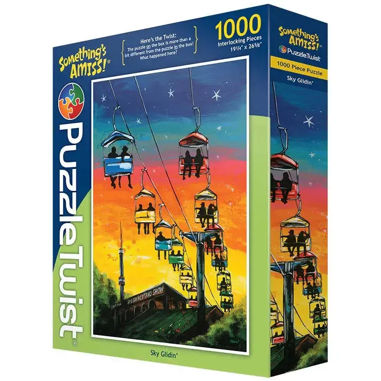 Sky Glidin' "Something's Amiss!" 1000 Piece Jigsaw Puzzle PuzzleTwist