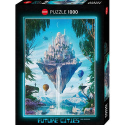 Sky Isle Future Cities 1000 Piece Jigsaw Puzzle Heye (ONLINE ORDER ONLY)