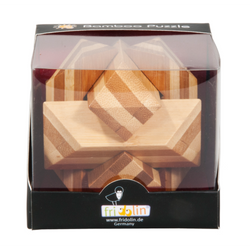 Slanting Knot 3D Bamboo Puzzle Fridolin (ONLINE ORDER ONLY)