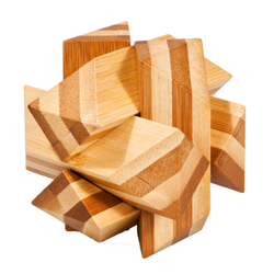 Slanting Knot 3D Bamboo Puzzle Fridolin (ONLINE ORDER ONLY)