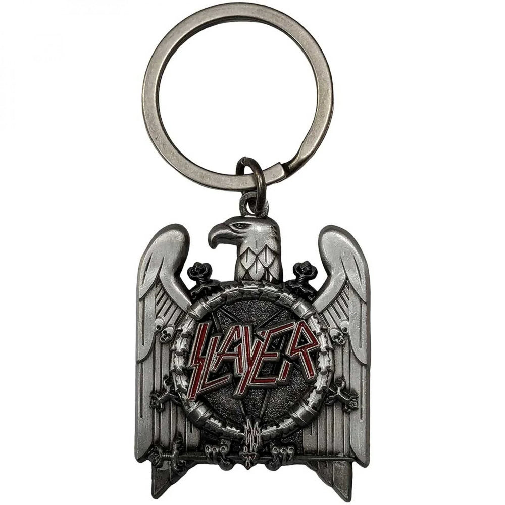 Slayer Band Silver Eagle Keychain (ONLINE ORDER ONLY)