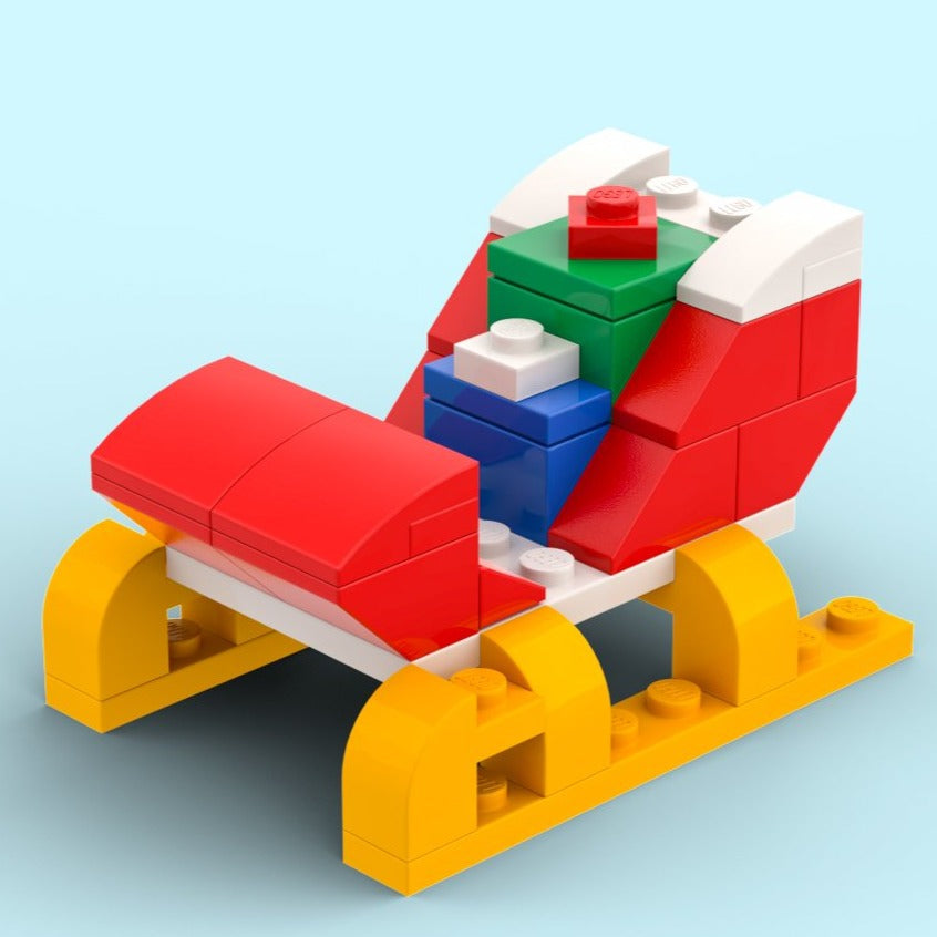 Santa Christmas Sleigh - Custom Set (Online Order Only)